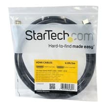 Image of STARTECH.COM 2m High Speed Ultra HD 4k x 2k HDMI Cable (Black) HDMI to HDMI M/M