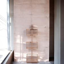 Image of 3 Tier Rectangular Trays Shelf Storage Caddy Bathroom Rack Organiser Rose Gold
