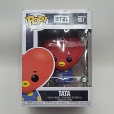 Image of 687 Funko Pop! Rocks BT21 TATA #687 Vinyl Figure In Box
