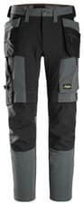 Image of SNICKERS 6218 ALLROUNDWORK 4-WAY FULL STRETCH WORK TROUSERS WITH HOLSTER POCKETS