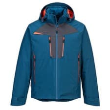 Image of Portwest DX465 DX4 3-in-1 Jacket Waterproof Windproof Hooded Coat - Metro Blue