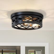 Image of LVWIT Black Spot Ceiling Lights,3 Way Kitchen Ceiling Light Fitting with E27