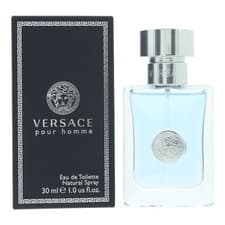 Image of Versace Pour Homme Eau de Toilette 30ml Spray For Him Damaged Box