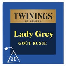Image of Twinings Lady Grey Tea Bags 4 Boxes Of 20 Supplied (80)