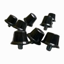 Image of SONDICO FOOTBALL STUDS 8 PIECES GREAT FOR FOOTBALL BOOTS REPLACEMENT STUDS BLACK