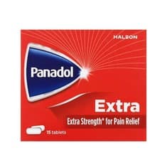Image of Panadol Extra Tablets 60's Fast Pain Relief Paracetamol Caffeine Pack Genuine UK