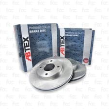 Image of Brake Disc Rotors For Vauxhall Movano X62 Rear Axle Abtex BD1768S