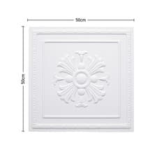 Image of 12Pcs PVC 3D Relief Wall Decals Door Living Room Wall Stickers Decor