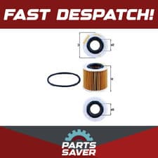 Image of Oil Filter OX416D1 Mahle 0415237010 04152YZZA6 70514008 OX416D1ECO Quality New