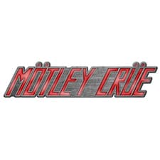 Image of MOTLEY CRUE logo metal pin badge