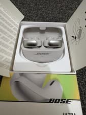 Image of Bose Ultra Open Earbuds Smoke White – Excellent Used Condition – Fully Working