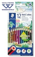 Image of Staedtler Noris Colour 185 Colouring Pencils | Assorted Pack 12 & 24