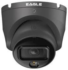 Image of 5Mp Smart Full-Colour Dual-Light Hdcvi Turret Cctv Camera Ip67 Grey