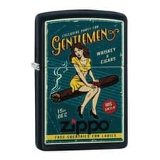 Image of NEW ZIPPO PETROL LIGHTER CIGAR GIRL RETRO DESIGN WINDPROOF Z218-076647
