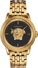 Image of Versace VERD00819 Palazzo Empire black gold Stainless Steel Men's Watch NEW