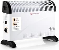 Image of DONYER POWER 2000W Convector Radiator Heater Adjustable Thermostat White