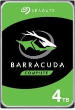 Image of Seagate BarraCuda 4TB, Internal Hard Drive, 3.5 Inch, SATA, 6GB/s, 5.400 4TB