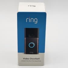 Image of Ring Video Doorbell 2nd Gen Venetian Bronze Wireless Rechargeable Battery 1080p