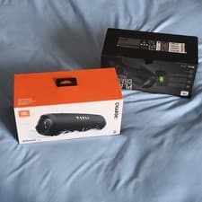 Image of JBL Charge 5 Bluetooth Speaker, IP67 Waterproof, 20H Playtime, with Adapter