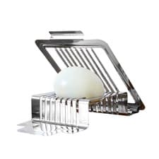 Image of Heavy Duty Aluminium Egg Slicer for Hard Boiled Eggs Strawberry Slicer Stainless