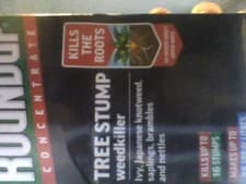 Image of Roundup Tree Stump And Root Killer Concentrate Weedkiller 250ml new boxed