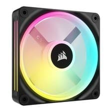 Image of 120mm Corsair iCUE LINK QX120 RGB, 7 Blade, PWM, ARGB LEDs, Magnetic Dome Bearin