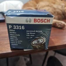 Image of Oil Filter 0451103316 Bosch 93156093 94430411 MD352626 MFL263 RFY214302 P3316