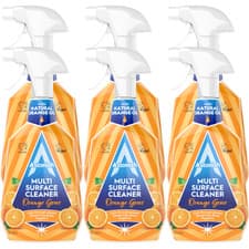 Image of 6 x 750ml Astonish Multi-Surface Cleaner Orange Grove – Antibacterial Household