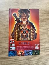 Image of 2005 Fable: The Lost Chapters Original Game Poster Ad Promo Art Xbox 10x7 Inch