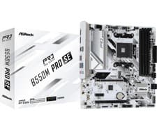 Image of ASRock B550M Pro SE AM4 AMD Motherboard - B550M PRO SE