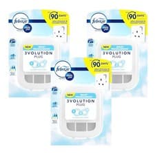 Image of Ambi Pur 3Volution Electric Plug In Refills Air Freshener 90 Days 3 x 3 Pack