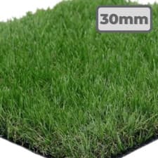Image of Artificial Grass Astro Turf 40mm 35mm 30mm 20mm 7mm Quality Fake Lawn 6 Widths