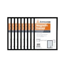 Image of Announce Magnetic Frame A3 Black (Pack of 10) AA01851
