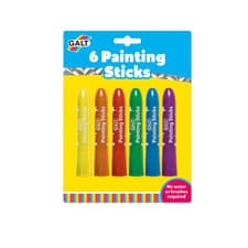 Image of Galt Toys, 6 Painting Sticks, Kids Painting Sticks, Ages 3 Years Plus