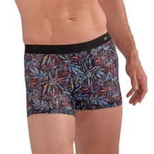 Image of HOM Biscayne Boxer Brief mens underwear trunk male lingerie short mesh multi
