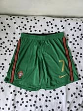 Image of Authentic Portugal 2020-21 Home Shorts Size XL BNWOT No 7
