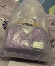 Image of Loungefly Disney Daisy Duck 85th Anniversary Plush Sequin Mini Backpack New