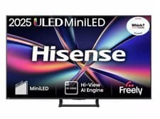 Image of Hisense 50 Inch TV 50E8QTUK Smart 4K UHD HDR Mini LED Freely TV Black