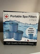 Image of Canadian Spa Co. Portable Spa Filters High Quality Microban Filters Pack of 4