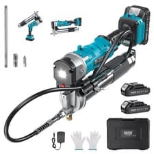 Image of 2-in-1 Grease Gun High-Efficiency 5.3 oz/min 12000 PSI Electric Grease Gun Kit