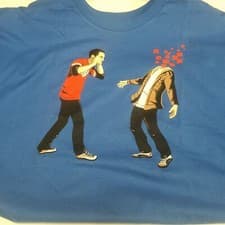 Image of Big Bang Theory Sheldon can blow your mind to pixels X- Large T-SHIRT Tee-Fury
