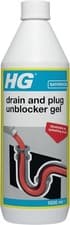 Image of HG Drain and Plug Unblocker � Powerful Liquid Drain Cleaner � 1L