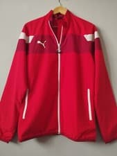 Image of Puma Men's spirit ll Woven Lightweight Red Jacket Size M