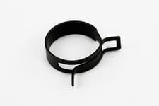 Image of Spring Hose Clips Clamps Black Carbon Steel 8mm - 50mm Sizes Coolant Pipe OEM