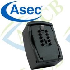 Image of ASEC High Security OUTDOOR KEY SAFE BOX Wall Mount Outside COMBINATION Key LOCK