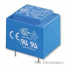 Image of BLOCK VB3.2/2/6 Isolation Transformer, Class II, 3.2 VA, 1 x 230V, 2 x 6V,