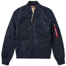 Image of Alpha Industries MA-1 VF 59 Flight Jacket Rep. Blue