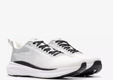Image of Clarks Sprint Lace Men’s White Textile Sports Trainers Uk Size 11 G EUR 46