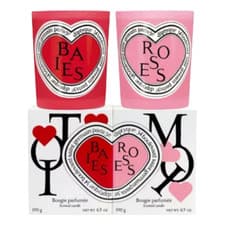 Image of Diptyque Baies & Roses Home Fragrance Candle Set 2x190g
