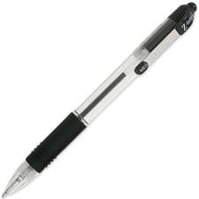 Image of Zebra Z-Grip Retractable Ballpoint Pen 12 Pack By Colour